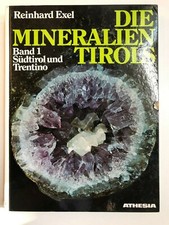 Mineralien Tirols, Mineralien