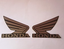 2 x Honda Emblem Big Wing