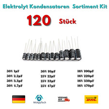 120x Elektrolyt Kondensatoren