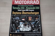 1) Motorrad 08/1972 - Kawasaki