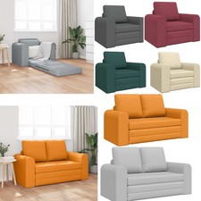 Schlafsofa 2-Sitzer  Sofa bequemer Couch Sofabett Schlafcouch Sessel vidaXL