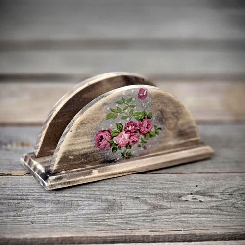 Vintage serviettenhalter - vintage,
