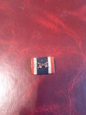 Bandspange Kriegsverdienstkreuz 2.Klasse mit Schwertern 25mm. Orden