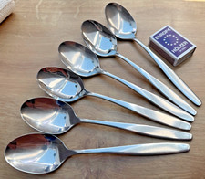 WMF LÜNEBURG - Cromargan - 6 Menülöffel Esslöffel Suppenlöffel 19,4 cm