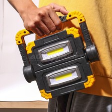 40W LED Baustrahler USB Akku