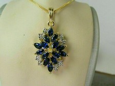 2.00Ct Marquise Schnitt Blauer
