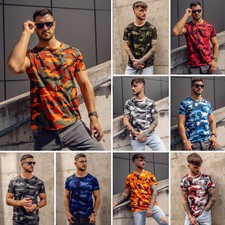 T-Shirt Tee Kurzarm Rundhals