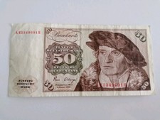 50 DM - Deutsche Mark Schein