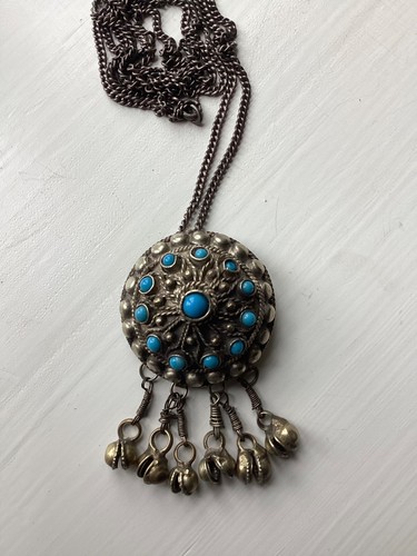 Vintage ethno kette mit - vintage,