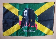 Kleine Fahne Flagge Bob Marley Jamaica Jamaika Reggae Ska Rastafari
