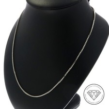 SONDERAKTION WERT 1.120,- Venezianer Kette 585 Weiß Gold 14k 14 KT 46cm XXYY