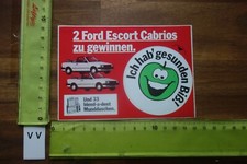 Alter Aufkleber Zahnarzt Zahnpflege Mundhygiene Munddusche BLEND-A-DENT 1984