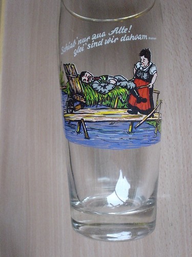Glas alte schiebt betrunkenen - glas,
