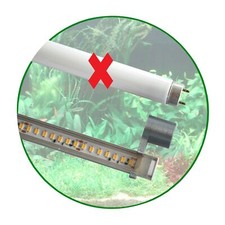 T8 LED High End Set für hohe Pflanzenaquarien, Austausch von T8-Röhren, 1x LED
