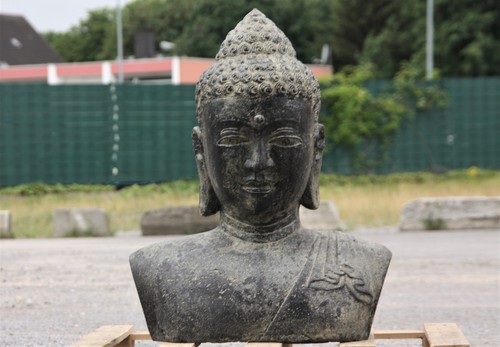 Buddha kopf büste aus - kopf,