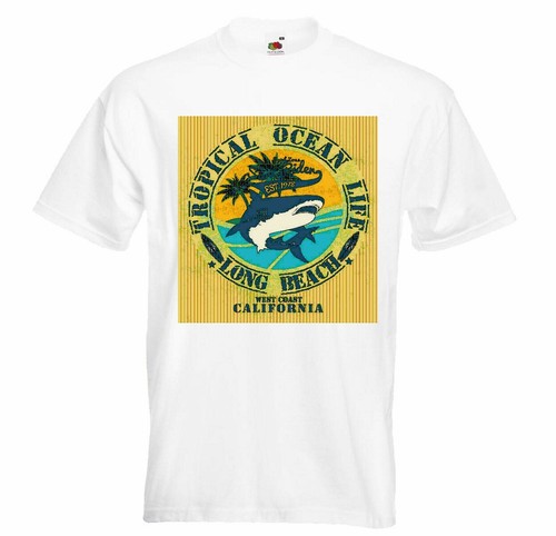 Shirt tropical ocean long - ocean,