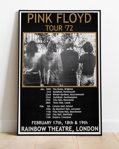 Pink floyd 1972 - 1972, poster
