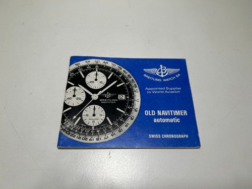 Booklet breitling old - breitling,