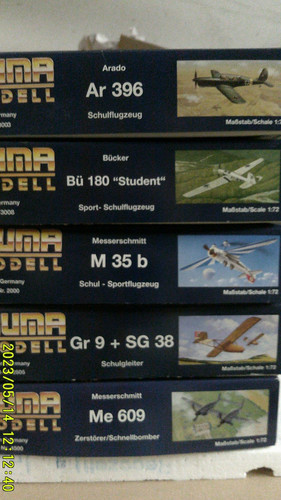 Huma konvolut arado bücker - huma, arado,bücker