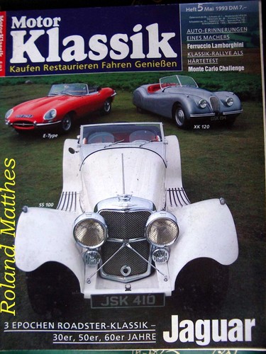 Motor klassik jaguar - klassik, 5-93+jaguar+vw