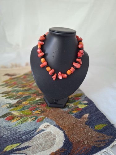 Vintage korallen kette - vintage,