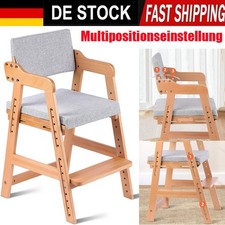 Treppenhochstuhl Kinderhochstuhl Hochstuhl Holzhochstuhl Kinderstuhl Lehrstuhl