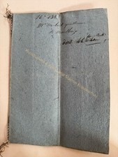 orig. Urkunde Dokument Handschrift 1817 Belgien Belgique