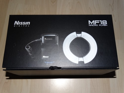 Nissin mf18 macro flash - nissin,