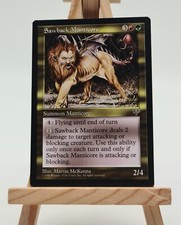 Sawback manticore mirage magic - sawback,