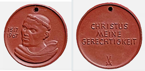 Medaille böttger steinzeug - medaille,