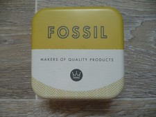 FOSSIL Blechdose Quadrat