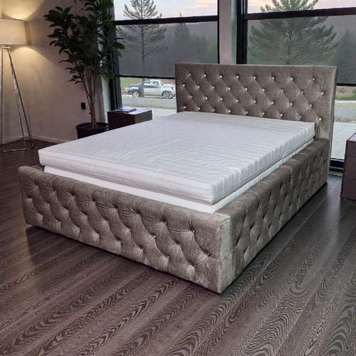 Box spring bett - spring,