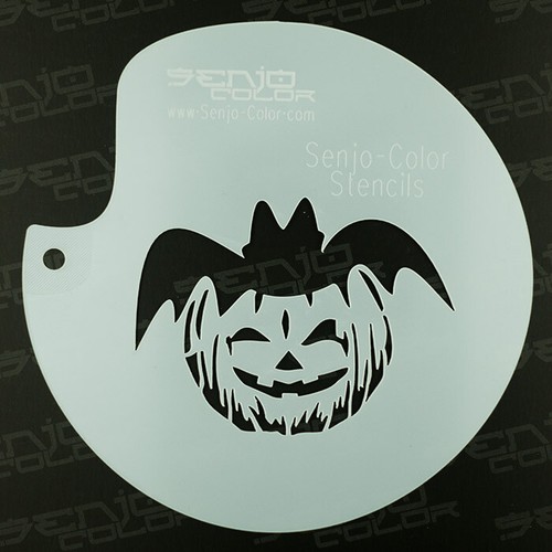 Airbrush schablone kürbiskopf - airbrush,