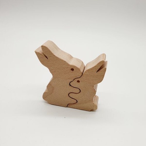 Hase holz dekoration - holz,