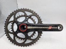 Campagnolo Super Record 11 Kurbel 172,5 mm 50 34 Zähne Kompaktkurbel Carbon