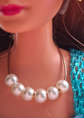 Für barbie halskette - für, weiß