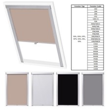 Verdunkelungsrollo Verdunkelung Rollo für GGU GGL GPU GPL GXL Velux Dachfenster