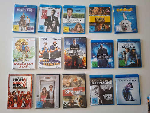 Blu ray dvd sammlung - blu-ray,