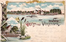 Litho-AK Gruss aus VEGESACK