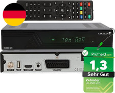[ Test SEHR GUT, Note 1.3 *]  HX 2300 VFD Sat Receiver Mit Aufnahmefunktion, HD 