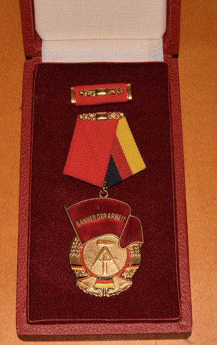 Ddr orden banner der - banner, arbeit