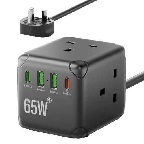 Cube extension lead with - usb, c