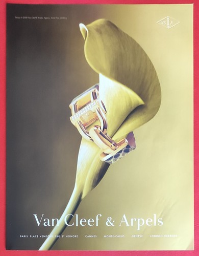 Pressewerbung van cleef - cleef, &