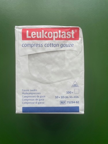 Leukoplast compress cotton - compress,