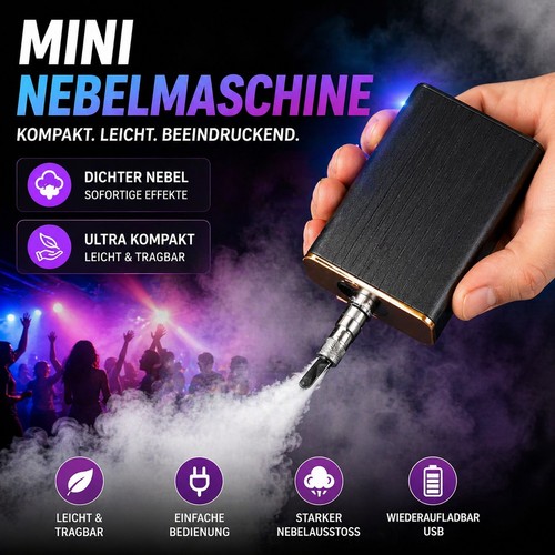 Mini nebelmaschine tragbar - mini,