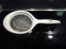 Leifheit Marken Kunststoff Edelstahl Küchen Sieb feinmaschig Abtropfsieb Ø14cm