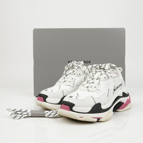 Balenciaga triple logo - balenciaga,