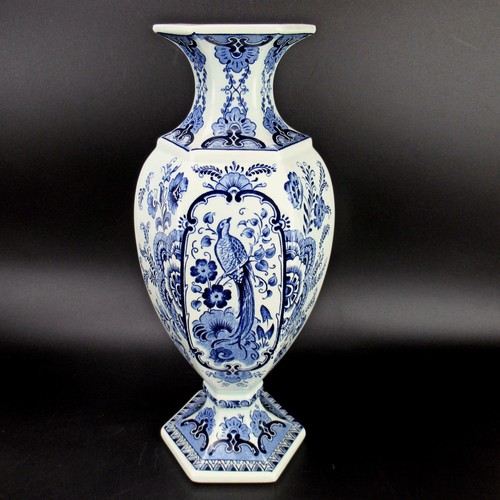 Royal sphinx fayence vase - royal,