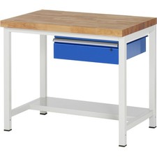 Werkbank, Stahlboden, Tiefe