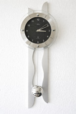 AMS  Funk Pendeluhr - Silber